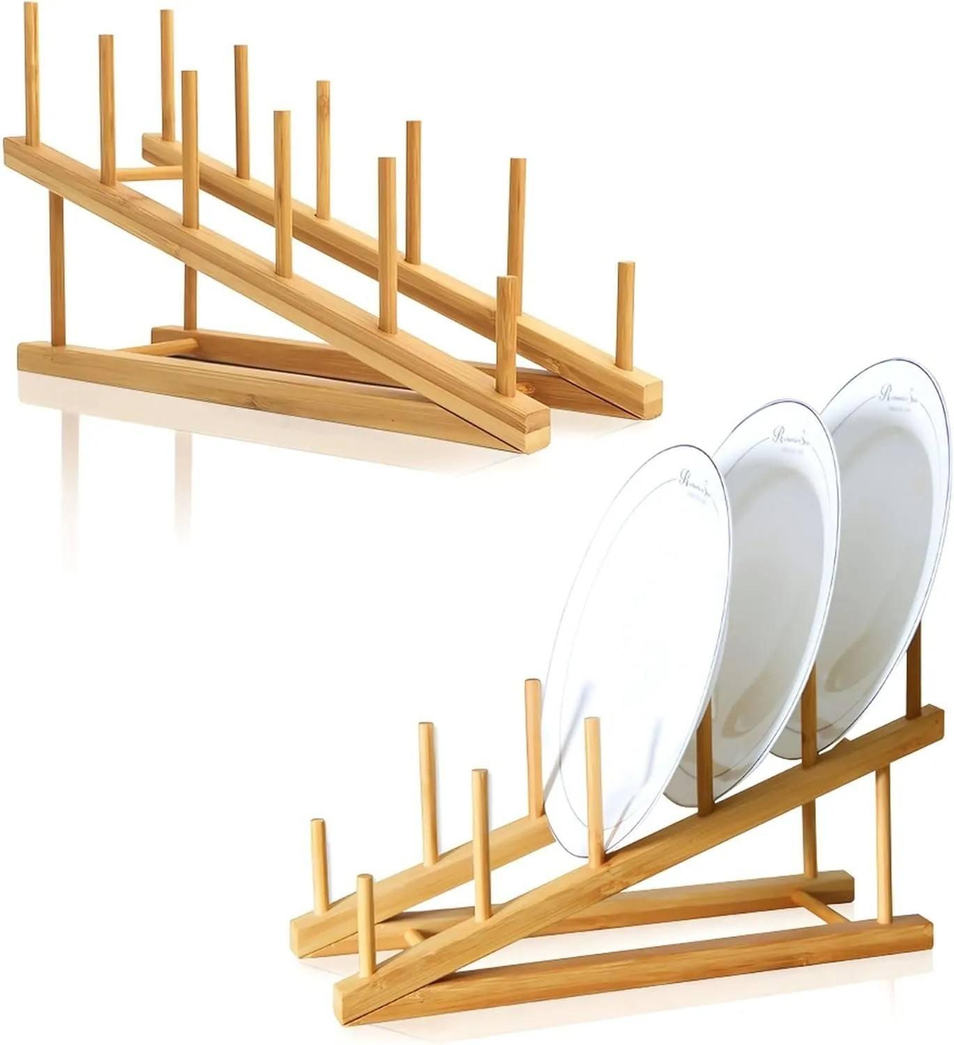 Bamboo Multi Functional Dish Drying Rack YSY-QB-007