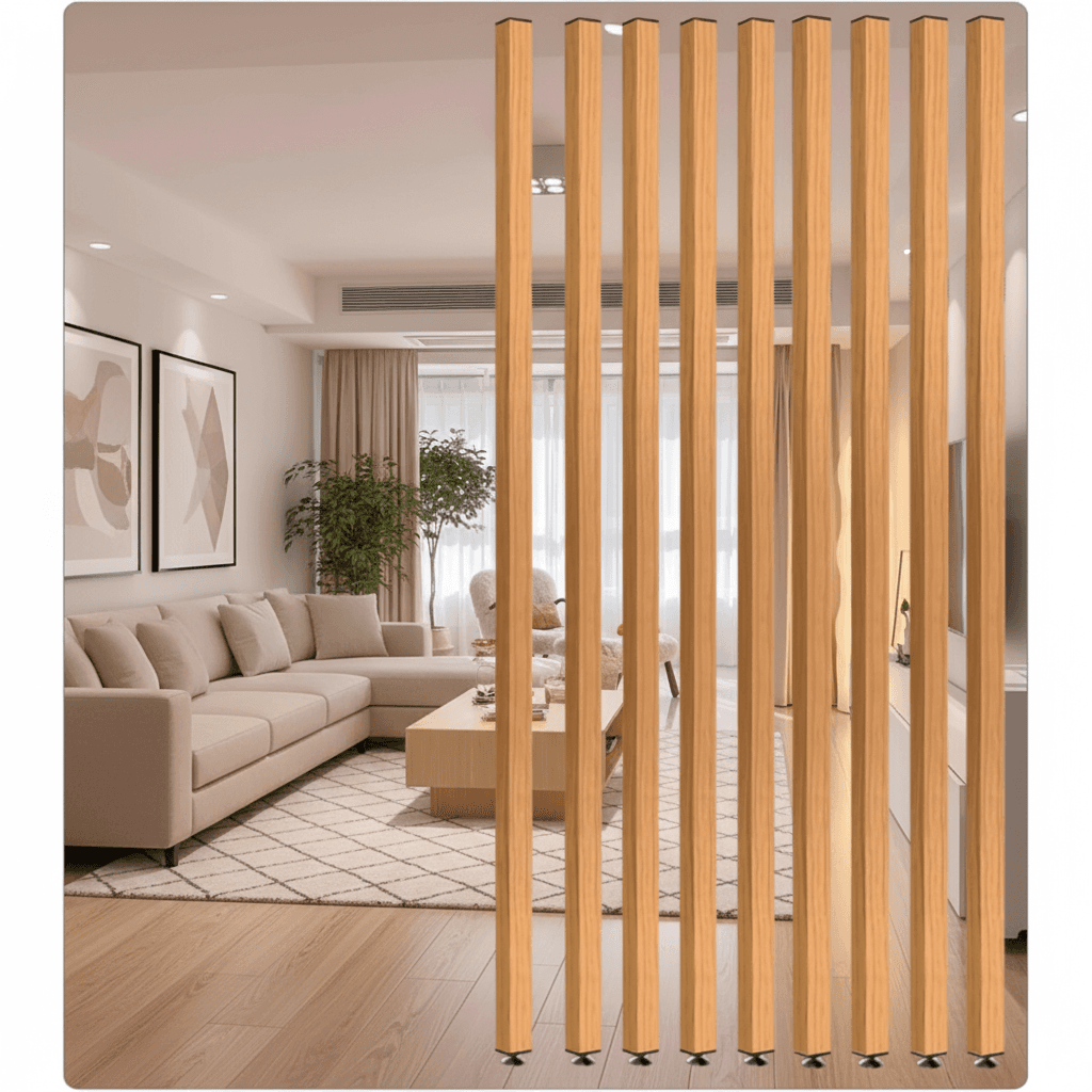 Wooden Craftsmanship Privacy Screen YSY-VT-020