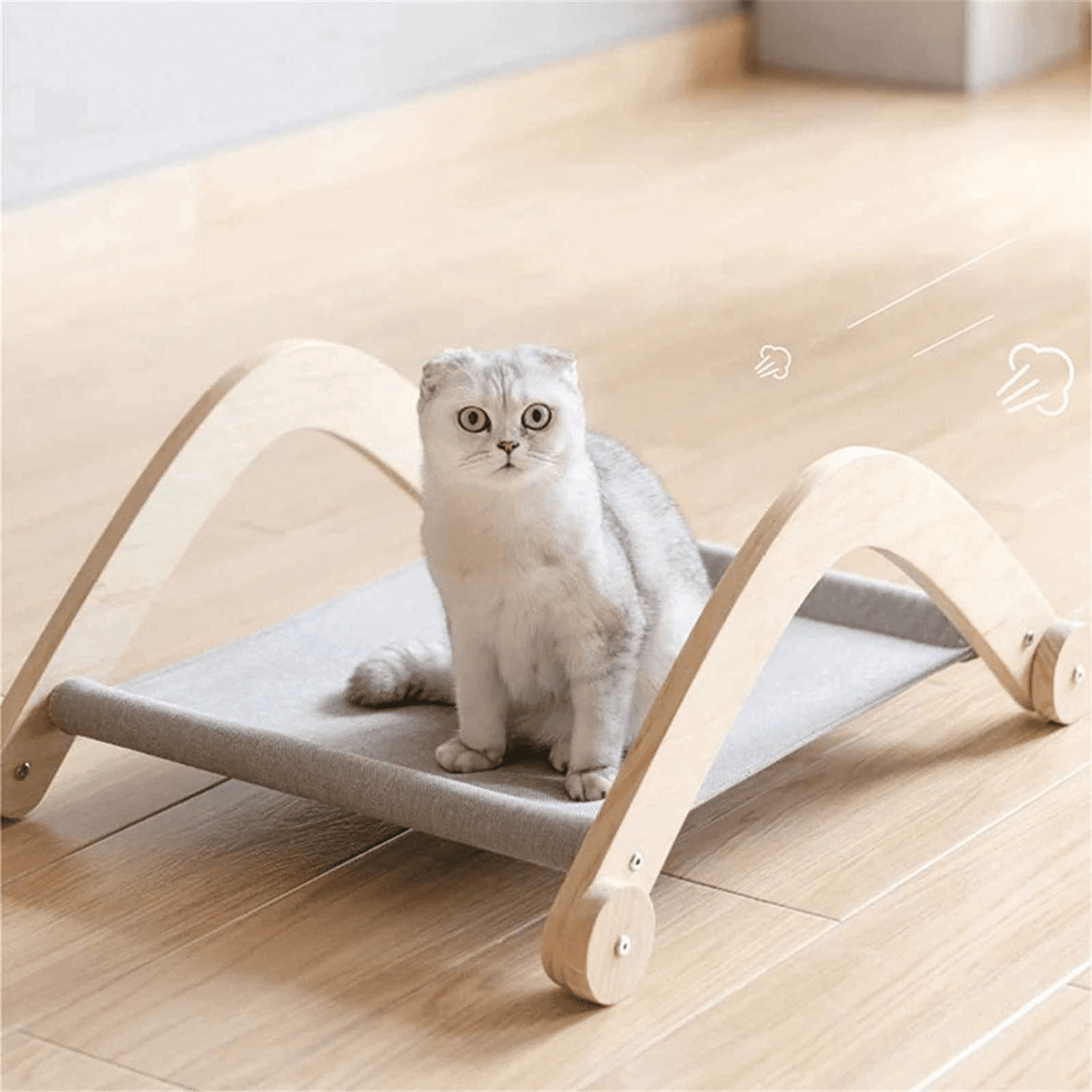 Wooden Cat Hammock Bed Furniture YSY-PT-001