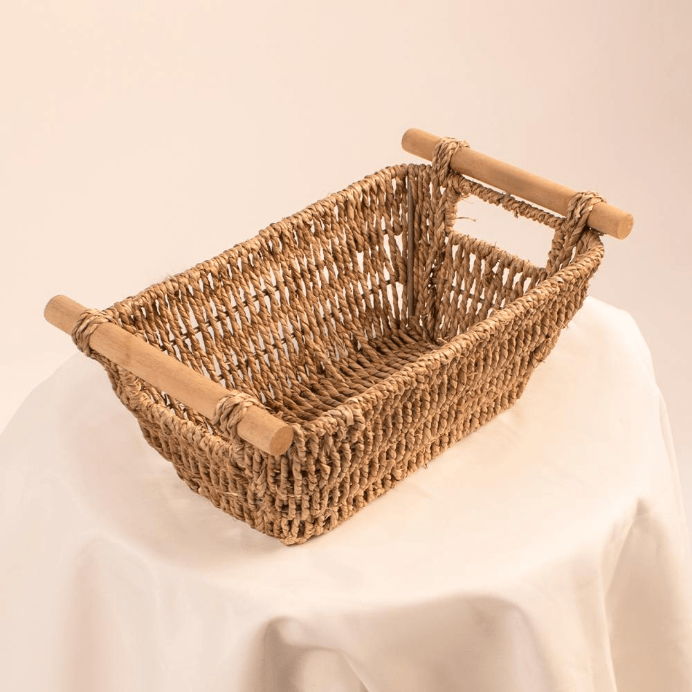 Seagrass Storage  Basket With Handle YSY-JY-220135