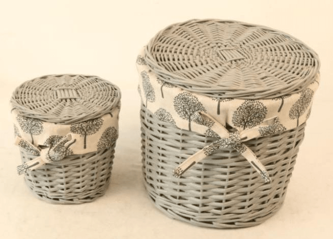 Wicker storage Basket 2pcs Set YSY-JY-230787