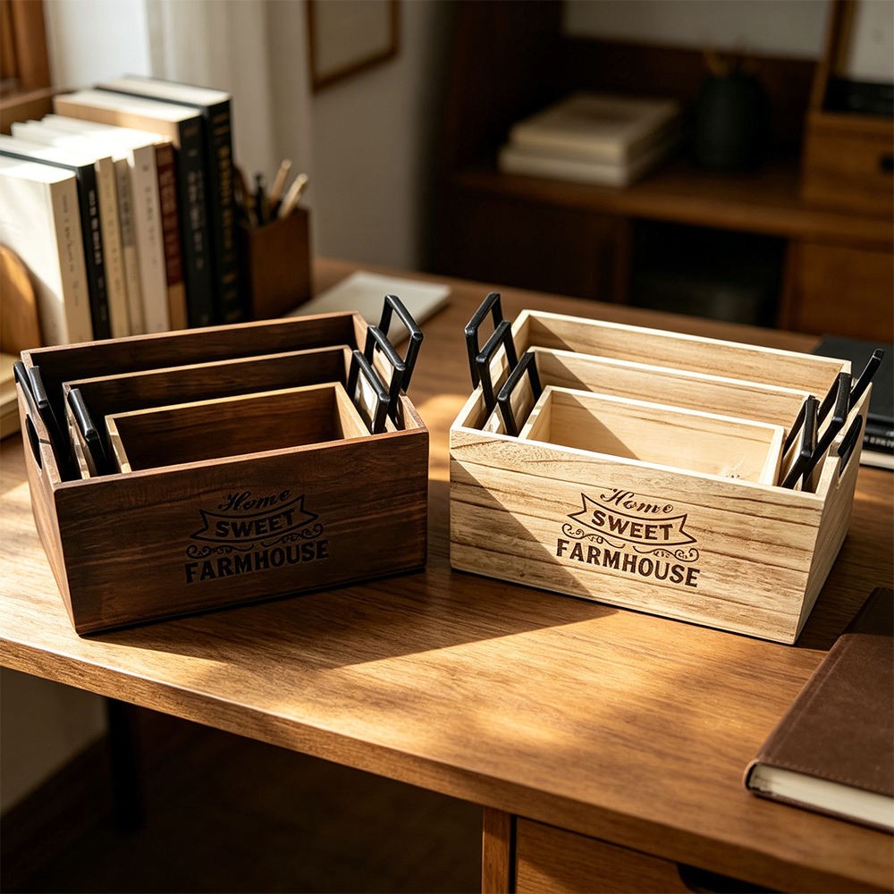 Wooden Organizer Box YSY-QB-001