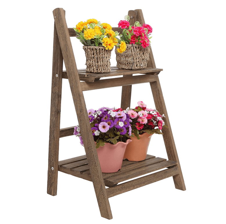 Indoor/Outdoor Foldable Wood  Tier Shelf YSY-RL-008