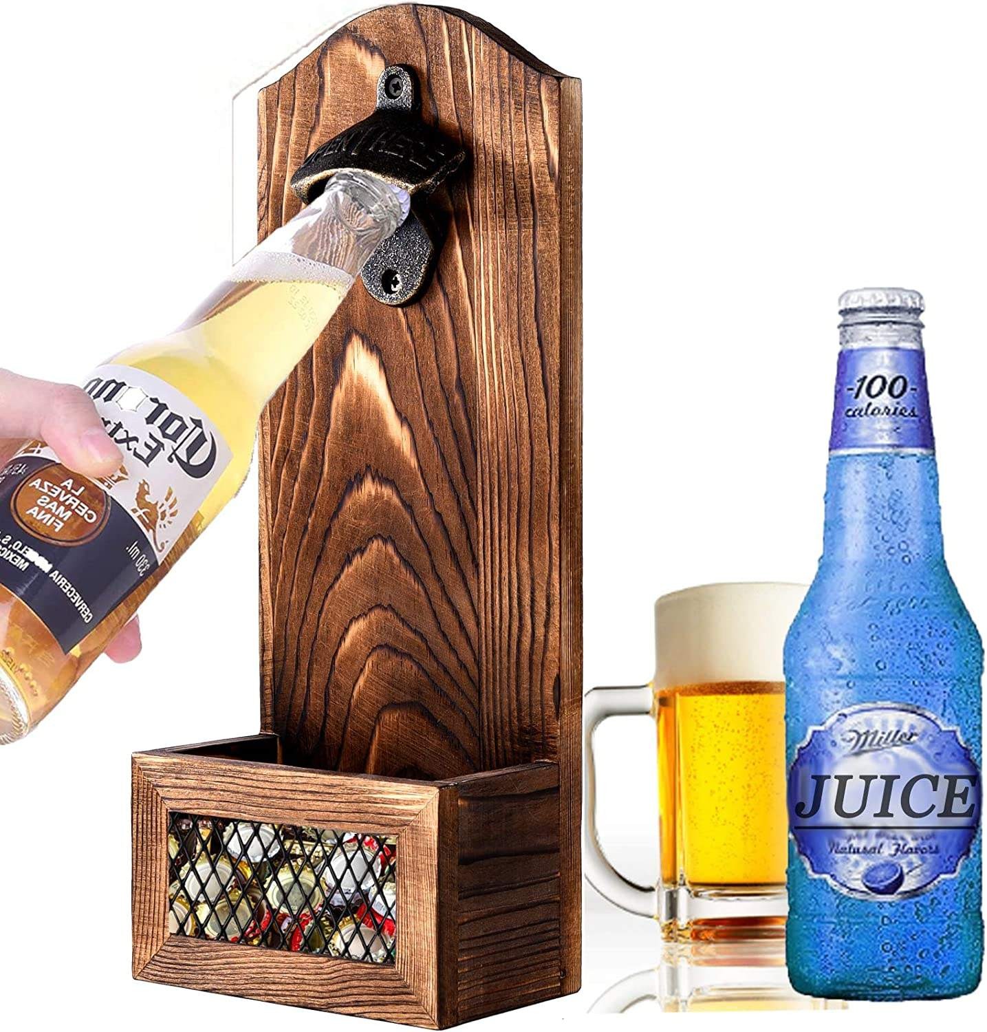 Magnetic Wooden Bar Bottle Opener YSY-PP-005