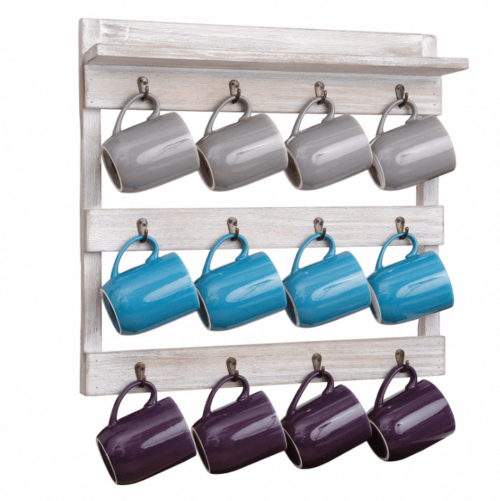 Rustic 3-layer  Wood Cup Holder  YSY-PP-20