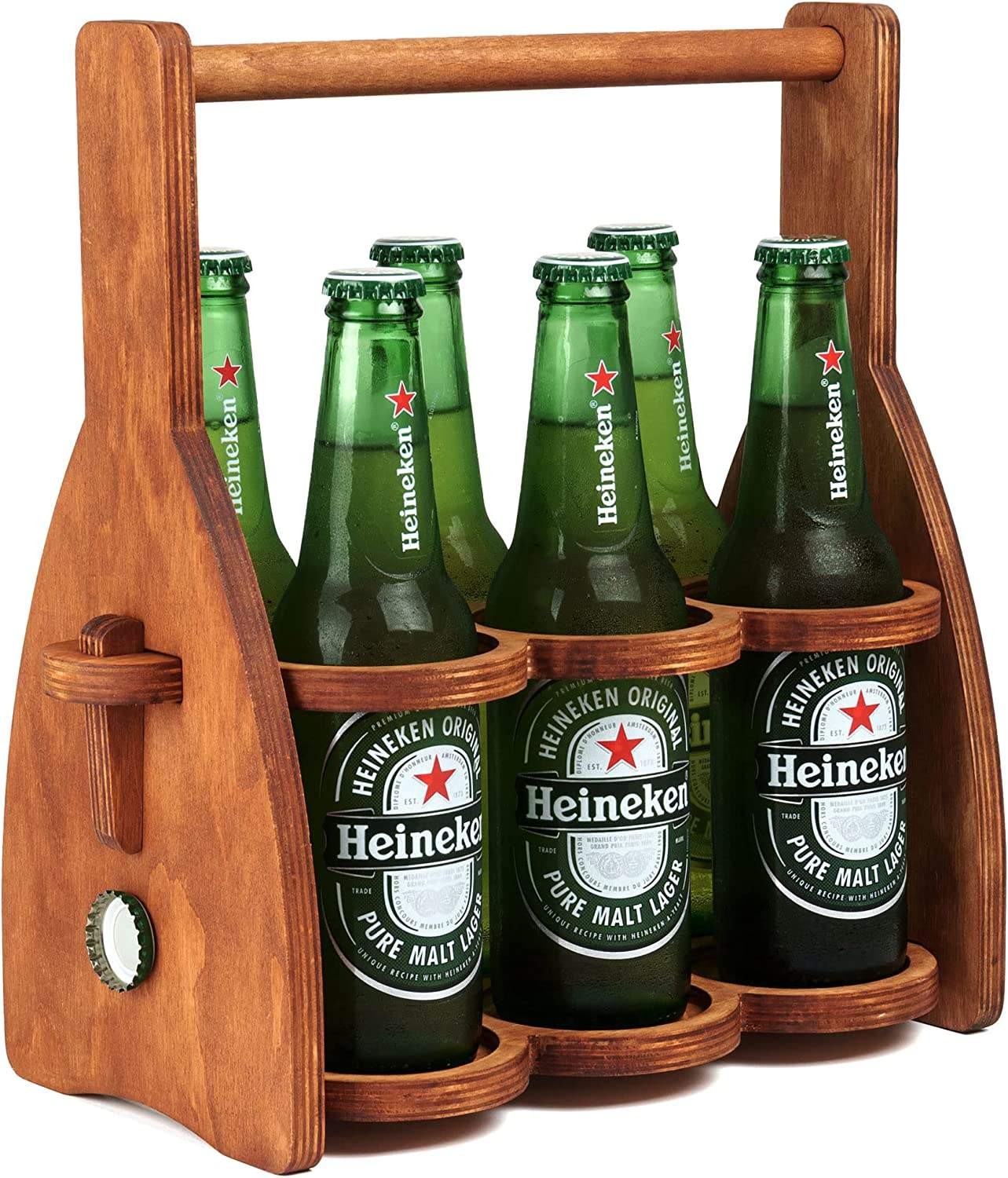 Wooden  Beer Caddy Carrier  YSY-PP-29