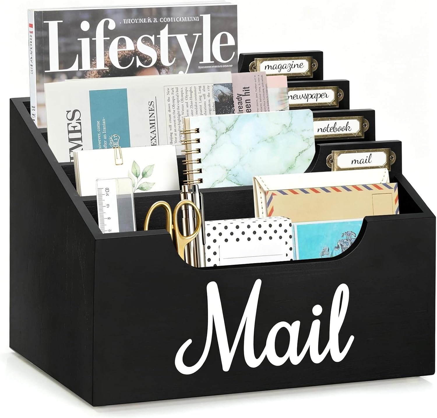 Wood Magazine Organizer YSY-002