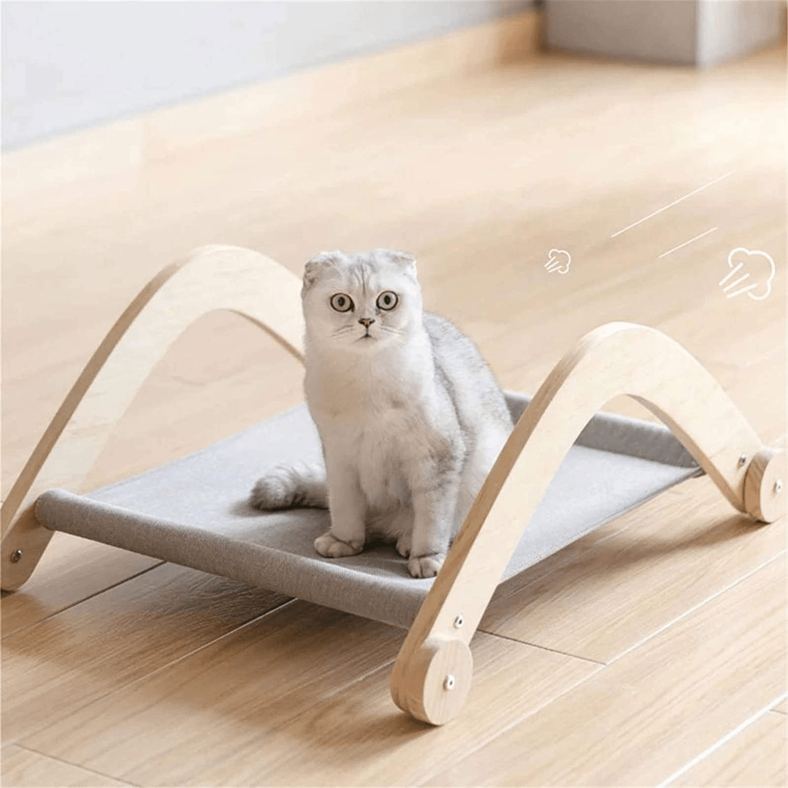 Wooden Cat Hammock Bed Furniture YSY-PT-001
