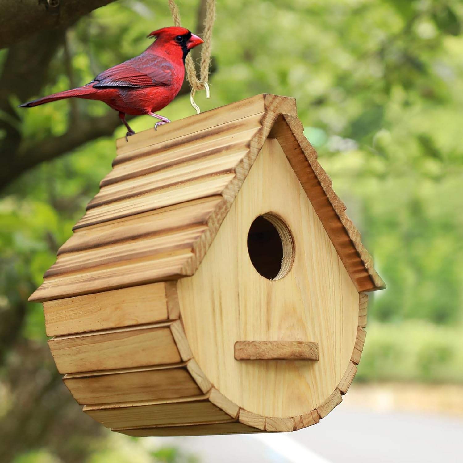Wooden Outdoor Birdhouse YSY-PT-004