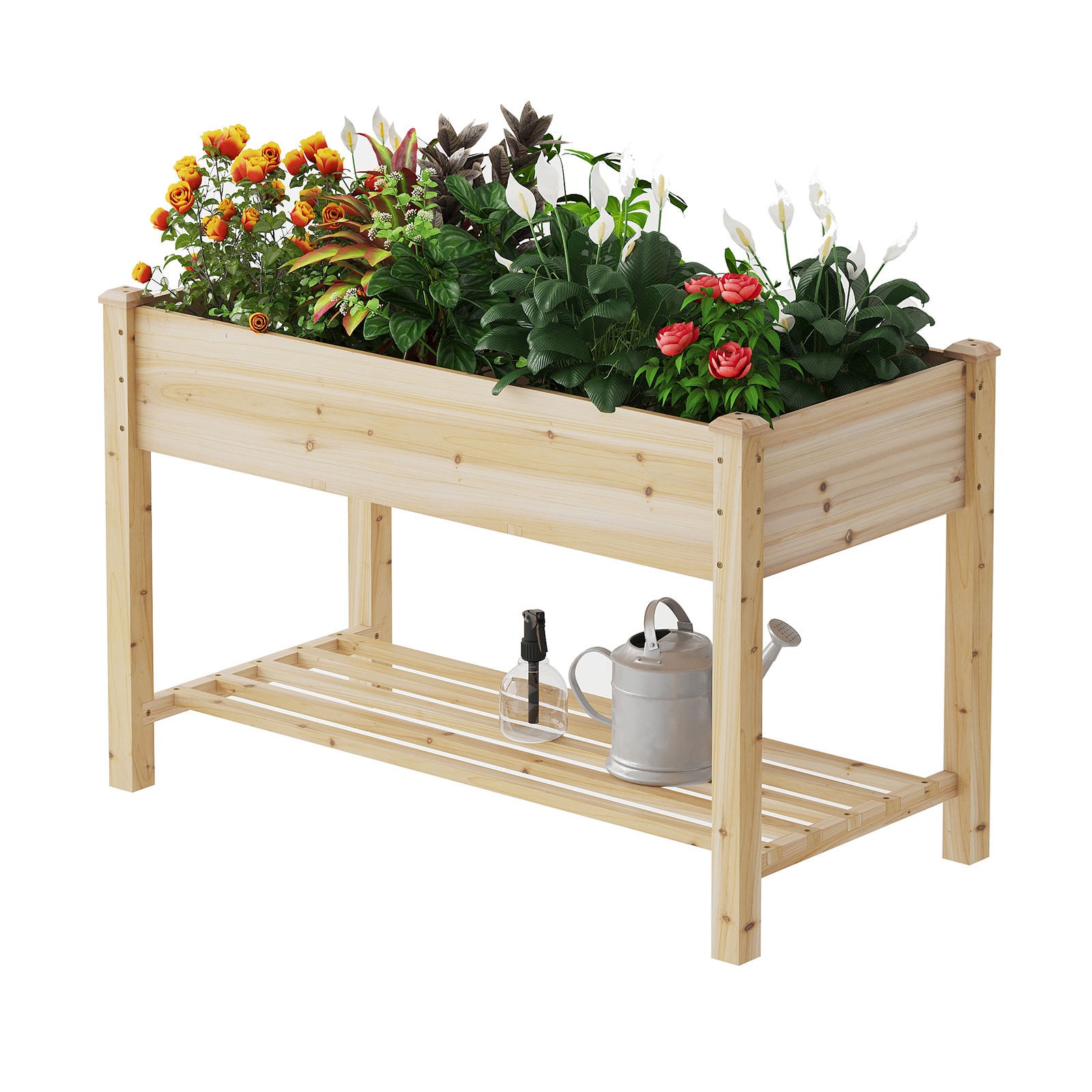 Wooden Raised Garden Bed Planter YSY-GD-001-