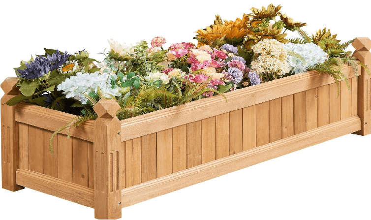 Farmhouse Wooden Raised Garden Bed YSY-GD-002